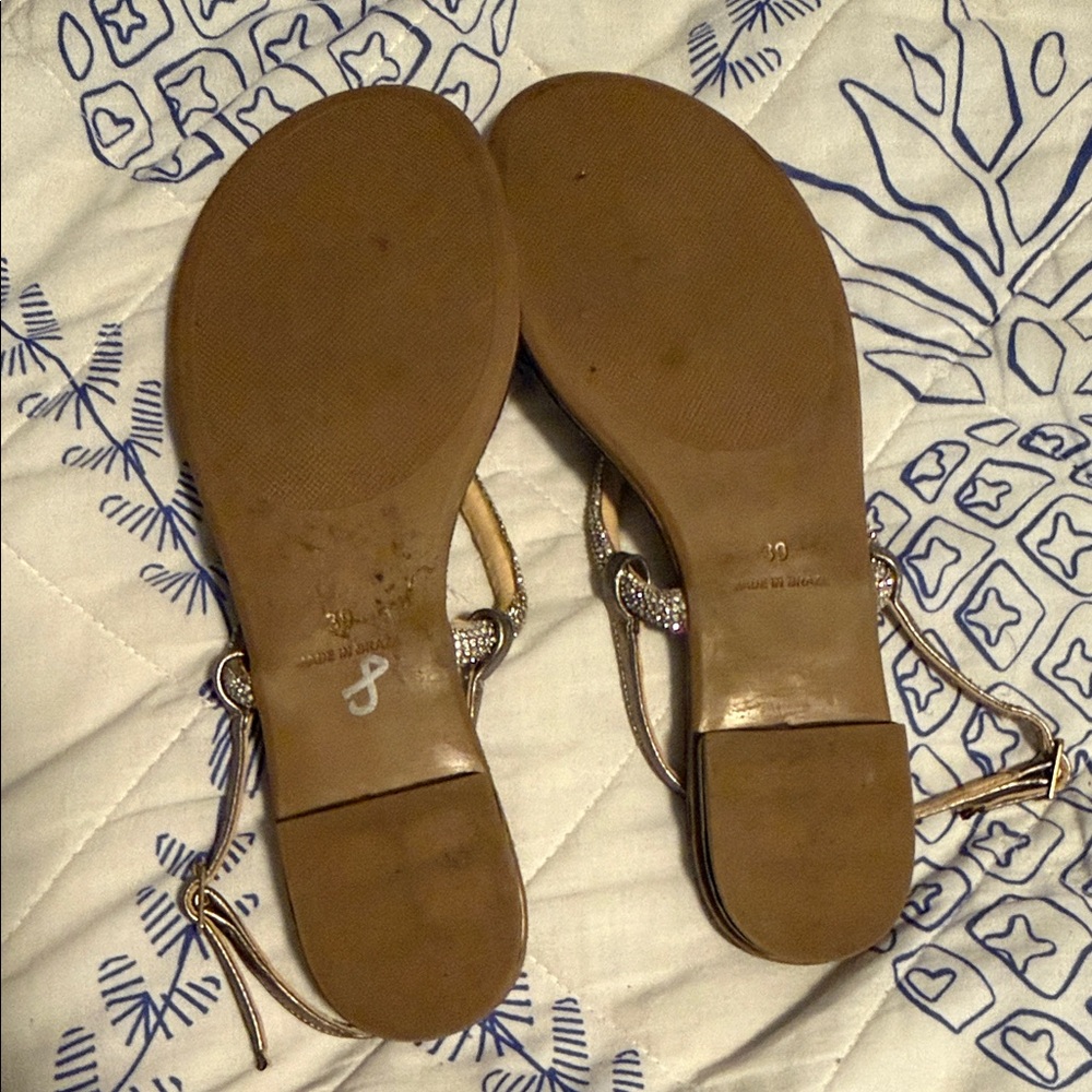 Regina Rios Brazilian Rhinestone Sandals - Picture 5 of 7